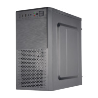 Nouveau boîtier PC avec écran LCD type-c boîtier en verre trempé M-atx sans outil pour boîtier PC de jeu