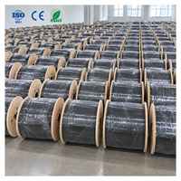 Câble de descente en fibre autoportant UKCC GJYXFCH avec messagerie FRP pour installation FTTH extérieure