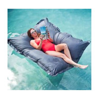 Pouf de piscine moderne en tissu – Lit/chaise/canapé flottant imperméable avec housse amovible