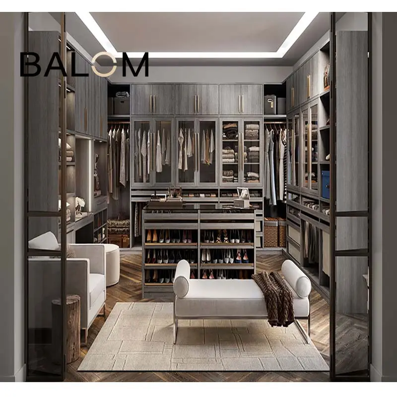 BALOM Innovation-armario de tela de lujo, mueble de dormitorio en <span class=keywords><strong>oro</strong></span>