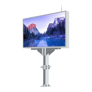 Pantalla LED P4 para exteriores, película, señalización digital a todo color, tienda, centro comercial, pantalla led, pantalla de publicidad exterior, pantalla LED