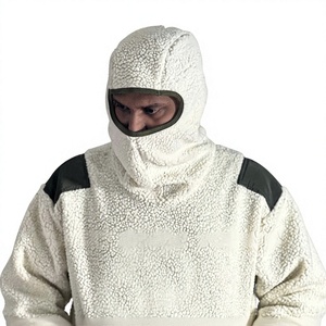 2025 En gros OEM Personnalisé Sweat à capuche pour homme, imprimé patchwork brodé, style vintage, coupe droite, motif Ninja masqué, épaules tombantes, grammage lourd - Product Image 1