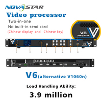 Pengontrol Video LED Novastar V6 V8 V12 V16 4K HD All in One Prosesor Layar LED untuk Iklan Komersial Dalam dan Luar Ruangan