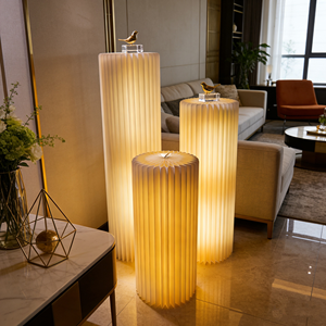 Soporte cilíndrico plegable tipo pilar romano para exhibición en mesas de postres, fiestas de cumpleaños, escaparates y decoración de centros comerciales - Product Image 2