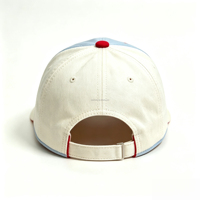 Gorra de Béisbol Bordada Personalizada ODM/OEM, Gorra de Golf de Algodón con Bloques de Color, Gorra Deportiva para Protección Solar, Gorras de Béisbol Personalizadas