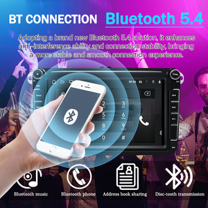 Radio para Auto con Pantalla de 8 Pulgadas para <span class=keywords><strong>VW</strong></span> Volkswagen, con CarPlay Inalámbrico y Android Auto, Navegación GPS, WiFi, DSP, BT, Estéreo Multimedia para Auto - Product Image 5