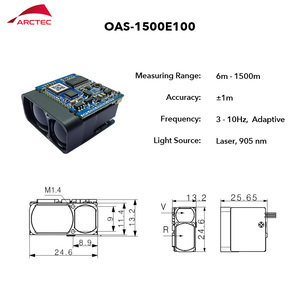 Độ chính xác cao 1500m phản ứng nhanh Laser khoảng cách Mô-đun cảm biến tầm xa cho thiết bị thử nghiệm - Product Image 3