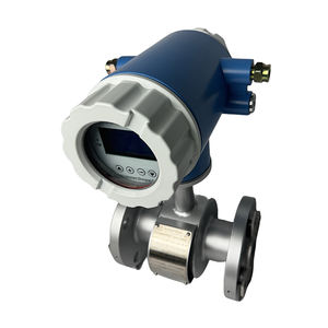 デジタルミニ電磁ステンレス鋼水流計 +/-0.5% 精度フランジ接続0.3-10メートル/秒流量 - Product Image 6