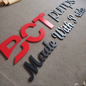 Lettres en plastique PVC de haute qualité Signalisation directionnelle intérieure extérieure 3D Signalisation intérieure en PVC pour la réception à bas <span class=keywords><strong>prix</strong></span> - Product Image 6