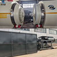 Usine de recyclage des pneus, transformation des pneus usagés, des huiles usagées, des boues et des déchets plastiques en huile combustible, machine de pyrolyse