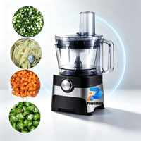 Machine à couper les légumes et presse-ail Powerfriend 600W 220V, trancheuse à fruits et légumes pour usage en restaurant