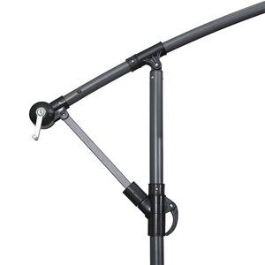 Sombrilla de Jardín Exterior, Ombrelone con Protección UV, Somnenschirm, Sombrilla Comercial para Patio, Parasol Cantilever Impermeable para Exteriores - Product Image 5