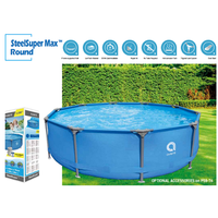 Ensemble de piscine hors sol ronde Jilong Avenli 12015EU, cadre rond, 3,05x76 cm