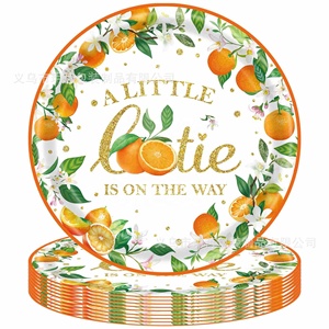 Artículos Modernos y Populares para Fiestas de Frutas, Naranjas Cítricas, Artículos para Baños de Bebés, para Celebraciones de Cumpleaños - Product Image 3