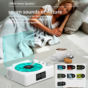 Dispositivo de Ayuda para Dormir con Música, Máquina de Sonido Portátil Mini con Ruido Blanco, 7 Sonidos, Luz Nocturna, Temporizador, Altavoz BT, Regalo para Adultos y Bebés - Product Image 3