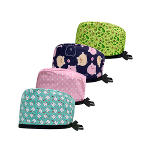 Niaahinn stampa dentaria medica personalizzata da donna con rifinitura cappello da infermiera chirurgia cappello medico Scrub berretto da infermiera - Product Image 6