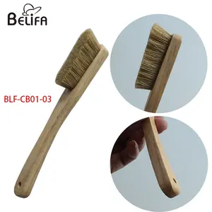 Belifa oemブランド高品質の天然イノシシ毛木製ボルダリングブラシクライミングとクラッシュロッククライミングブラシ
