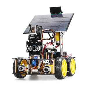 ชุดอุปกรณ์อิเล็กทรอนิกส์ STEM สำหรับการศึกษาแบบ DIY หุ่นยนต์อัจฉริยะ ESP32 สำหรับการเขียนโปรแกรม Arduino ชุดหุ่นยนต์ติดตามดวงอาทิตย์ - Product Image 2