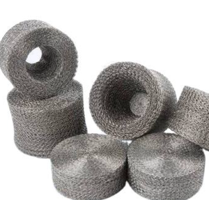 Maille en fil d'acier inoxydable tricotée - Panneaux à mailles haute densité pour filtration, défoaming et réduction du bruit - Product Image 3