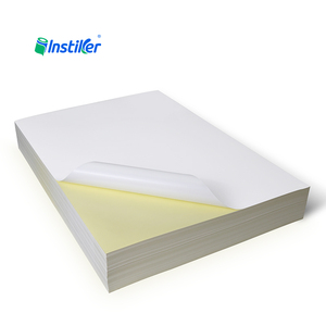 Bề mặt nhẵn <span class=keywords><strong>SemiGloss</strong></span> giấy dầu-tráng với keo tự dính Sticker giấy - Product Image 2