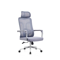 Chaises de formation modernes en maille pour bureau, réunion, usage domestique et personnel, avec dossier simple et personnalisable