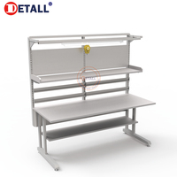 Station de travail électronique antistatique pour réparation de téléphones portables avec table et banc d'outils de réparation
