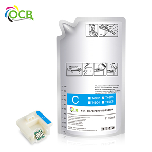 Ocbestjet Túi Mực In Thăng Hoa 1100ML Mực Truyền Nhiệt F6370 Cho EPSON Surecolor F6300 F9400 F6360 F6370 F9470 - Product Image 2