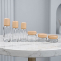Flacon de fond de teint liquide, flacon pulvérisateur en verre, flacon de remplissage d'huile essentielle, flacon de remplissage de crème pour cosmétiques