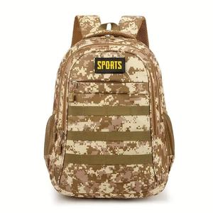 Sac à dos décontracté pour hommes en gros, grande capacité, sac d'école, sac à dos pour ordinateur portable avec système Molle - Product Image 5