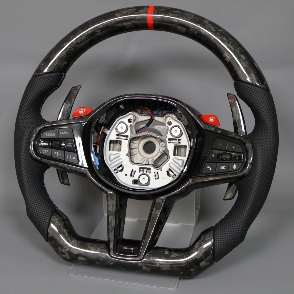 Complete CS Forged Carbon Fiber Steering Wheel (BMW Fitment), photo 2