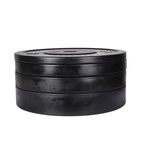 Unisex Black Rubber+Cast Iron Bumper Plate IRON BULL Commercial Use Multi-Size 5-45kg/LB Factory Wholesale <strong>Weight</strong> Plates - Product Image 5