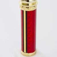Trofeo Conmemorativo de Ajedrez de Alta Calidad con Impresión UV en Plástico, Base de Mármol Blanco, para Niños, DL03