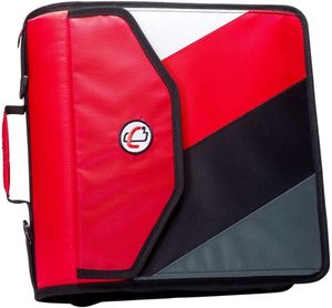 Carpeta con Cierre Case-it de Alta Calidad, Capacidad para 450 Hojas, Carpeta con Cierre Desmontable y Correa para el Hombro - Product Image 2