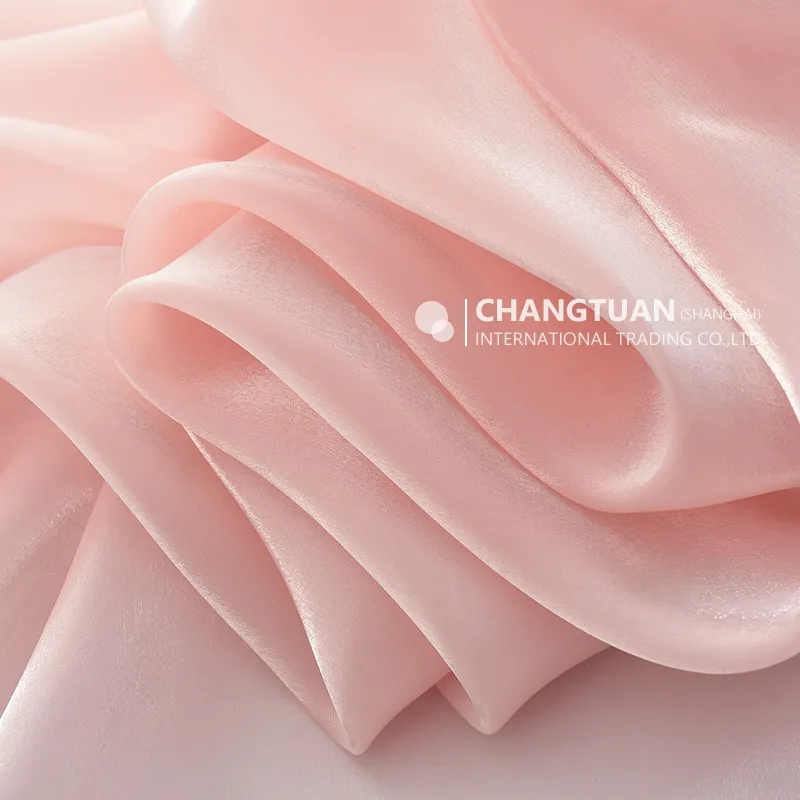 Popular Luxury Glitter Metallic Liquid Fabric Soft Shiny Liquid Silk Fabric Liquid Organza Fabric For Dresses Clothing