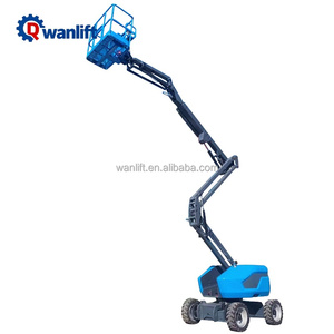 מעלית הרמה מפרקית קטנה מתוצרת סין, דגם Genie JLG ניידת, 12~56 מטר, דיזל הידראולי, עם במת הרמה טלסקופית, לעבודות בנייה ומספנות. - Product Image 6