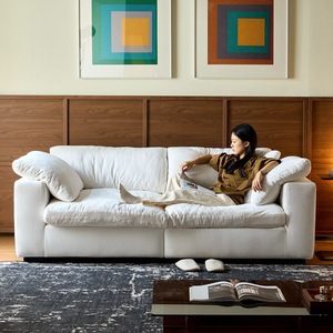 Sofá Seccional Moderno de Lujo para Sala de Estar, Muebles en Forma de L, 2 y 3 Plazas, Diseño <span class=keywords><strong>Esquinero</strong></span> sin Estructura de Compresión, Estético para Diseños de Hogar - Product Image 2