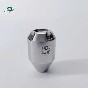Boquilla de limpieza rotativa de acero inoxidable de 1/4 pulgada hembra, 80-150 bar, para <span class=keywords><strong>desatascar</strong></span> tuberías de alcantarillado con hidrolavadora de alta presión de 20L - Product Image 4