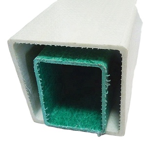 ท่อสี่เหลี่ยมพลาสติกเสริมแรงไฟเบอร์กลาสแบบพัลทรูชั่น (FRP) - Product Image 1