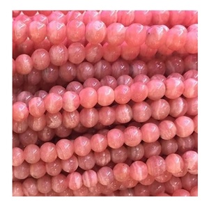 Naturalmente Rodocrosita 108 oración cuentas de collar de pulsera - Product Image 2