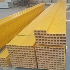 Tubo Rectangular de Alta Resistencia/Perfil de FRP/Tubo Cuadrado de Fibra de Vidrio/Tubo Cuadrado de FRP Suministro Directo de Fábrica - Product Image 2