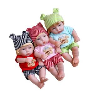 Vente en gros de poupées en silicone souple de 12 pouces pour nouveau-nés, bébés reborn, jouets mignons pour enfants - Product Image 1