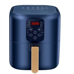 Appareils électroménagers de marque chinoise, un nouveau modèle carré bleu de 6,5 litres, doté d'un style élégant et simple, <span class=keywords><strong>friteuse</strong></span> à air - Product Image 3