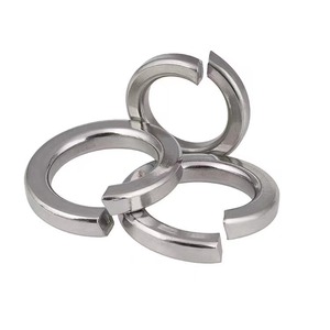 DIN127/GB93 M6 M8 boulons fendus en acier inoxydable zingué anneau de retenue finition unie <span class=keywords><strong>Belleville</strong></span> <span class=keywords><strong>rondelle</strong></span> à <span class=keywords><strong>ressort</strong></span> laiton aluminium - Product Image 2