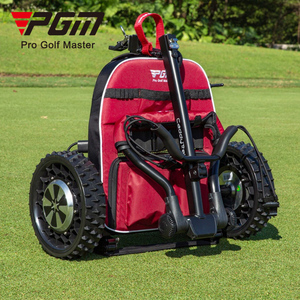 <span class=keywords><strong>Chariot</strong></span> de golf électrique intelligent automatique AI en aluminium PGM QC008 avec télécommande et fonction Follow Me - Product Image 3