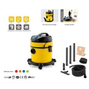 Aspiradora Portátil de Mano de 1600 W y 30 L, de Uso Húmedo/Seco, con Tecnología Ciclónica, para Hogar, Hotel, Autocaravana y Exteriores, con Función de Filtro de Agua - Product Image 5