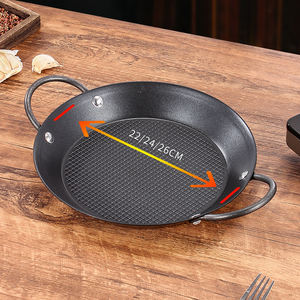 หม้อหุงข้าวทะเลด้ามจับสองอันชุดเครื่องครัวทำจากผ้านอนสติ๊ก - Product Image 5