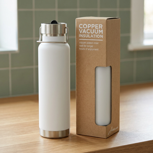 Bouteille d'eau sport Thor 750 ml, isolée sous vide, modèle cuivre 100732-1 pour une meilleure conservation de la température - Product Image 3