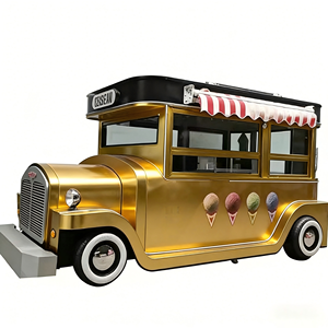 Catering Food Truck Fully Equipped Taco Trailers Mobile Kitchen Pizza Coffee Cart Ice Cream BBQ Truck Cheap Mobile Food Trailer - Product Image 1