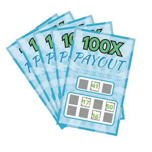 DIY Make Your Own Scratch Off Tickets Small Business Prizes Promotion Party Favor Cards Stickers