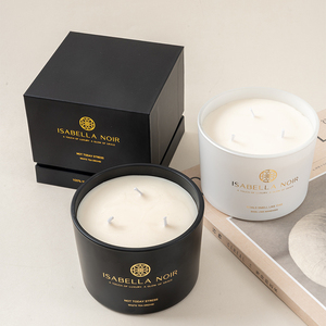 Vela Aromática AIKUN, Cera de Soya Ecológica, Etiqueta Personalizada, Aroma Intenso para Sala de Estar, Dormitorio, Spa, Boda - Product Image 1